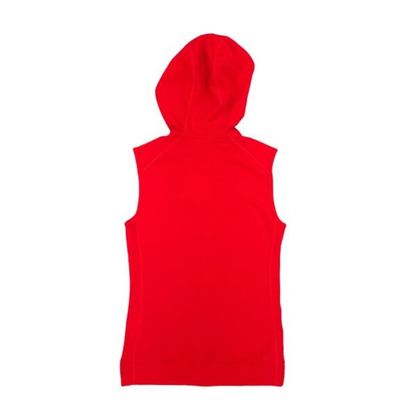 Icebreaker Womens RealFLEECE Dia Hooded Merino Wool Vest Rocket Red - Picture 6 of 13